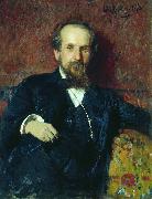 Ilya Repin Portrait of the painter Pavel Petrovich Chistyakov china oil painting artist